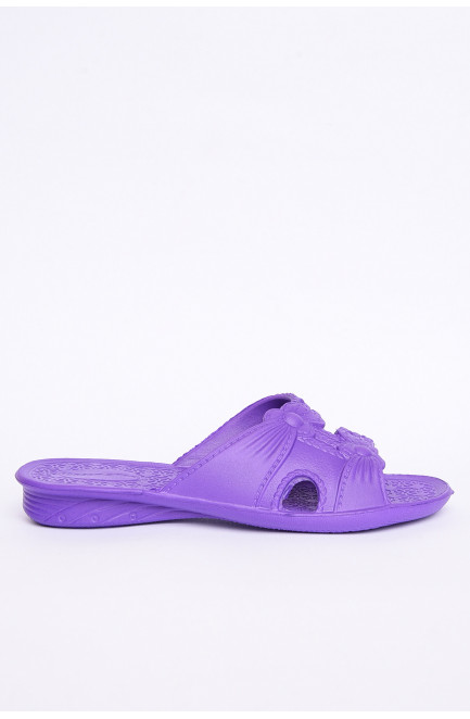 Шлепки пена женские фиолетовые 144158L