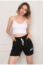 Шорты женские черные размер 46-48 147236L