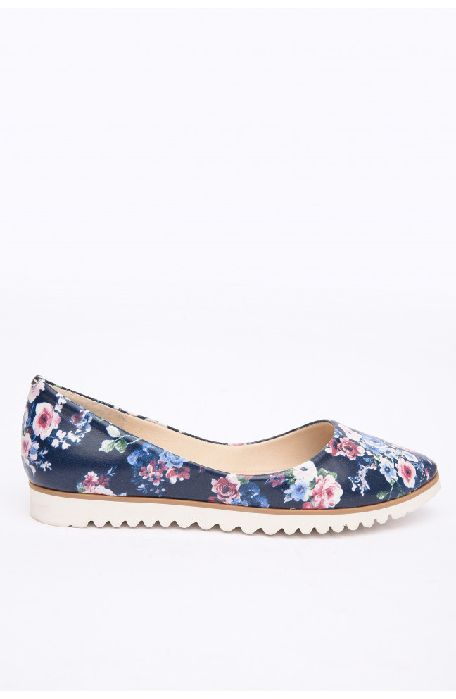 Балетки женские темно-синие 147988L