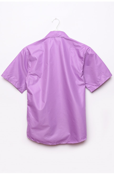 Рубашка детская мальчик фиолетовая 148484L