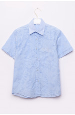 Рубашка детская мальчик голубая 148514L