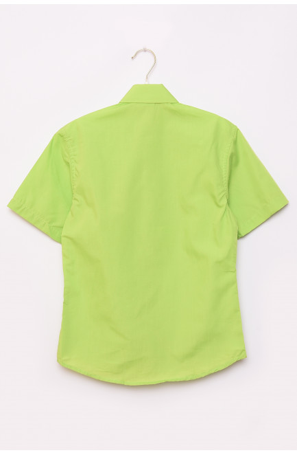 Рубашка детская мальчик салатовая 148603L