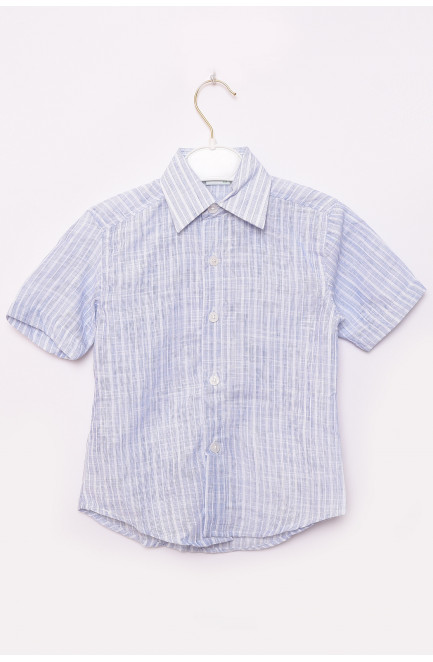 Рубашка детская мальчик синяя 148653L