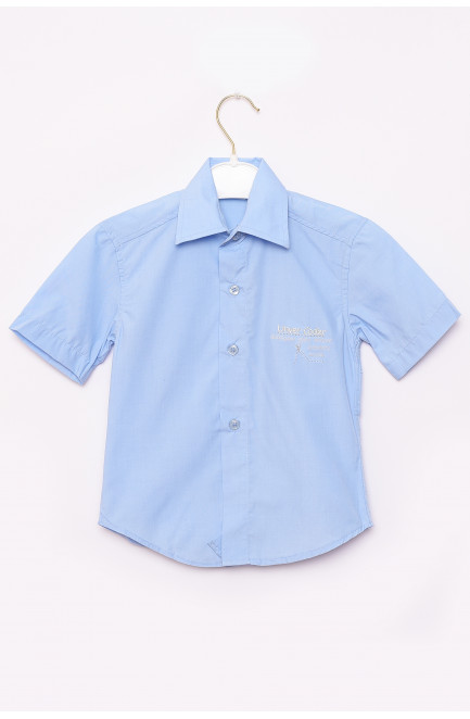 Рубашка детская мальчик голубая 148682L