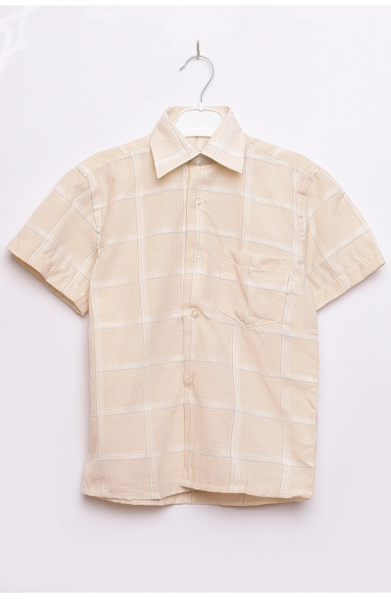 Рубашка детская мальчик кремовая 148841L