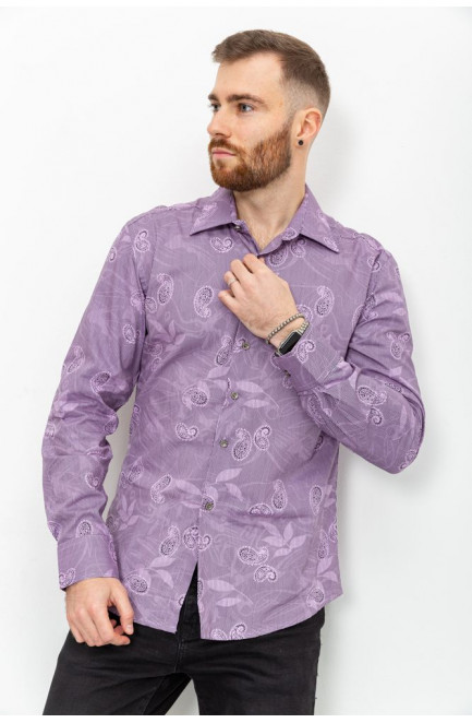 Рубашка мужская фиолетовая 148956L