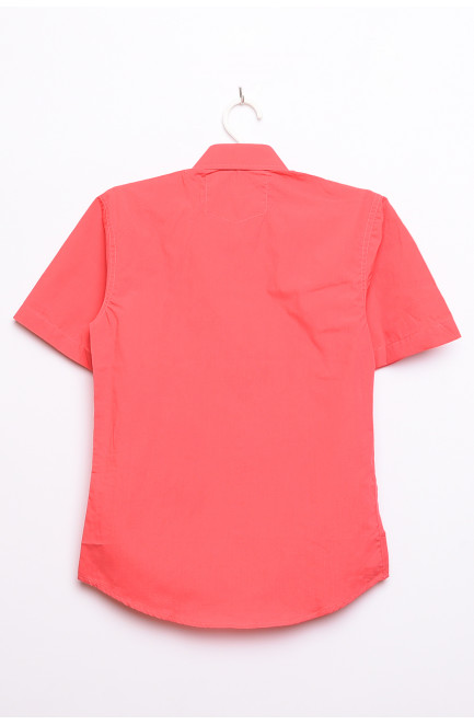 Рубашка детская мальчик коралловая 148967L