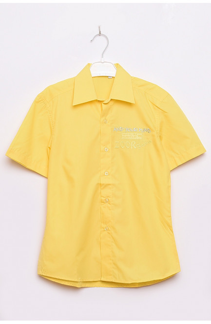 Рубашка детская мальчик желтая 149222L