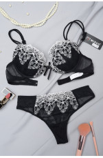 Комплект женский черный чашка В 149498L