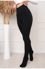 Колготы на флисе женские черные размер 48-50 149743L
