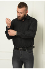 Рубашка мужская черная размер 41 151242L