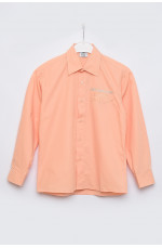 Рубашка детская мальчик оранжевая 151812L