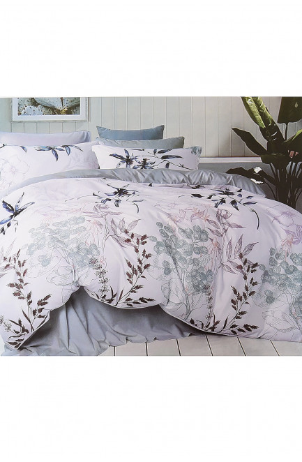 Комплект постельного белья с цветочным принтом полуторка 152295L