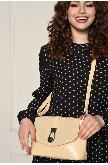 Сумка женская бежевого цвета 153400L