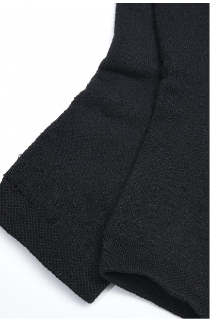 Шкарпетки чоловічі махрові чорного кольору 25-27 (розмір 41-43) 154119L