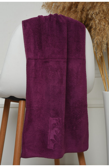 Полотенце кухонное микрофибра фиолетового цвета 154721L