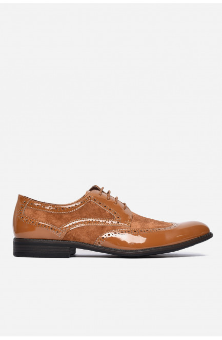 Туфлі чоловічі світло-коричневого кольору 155740L