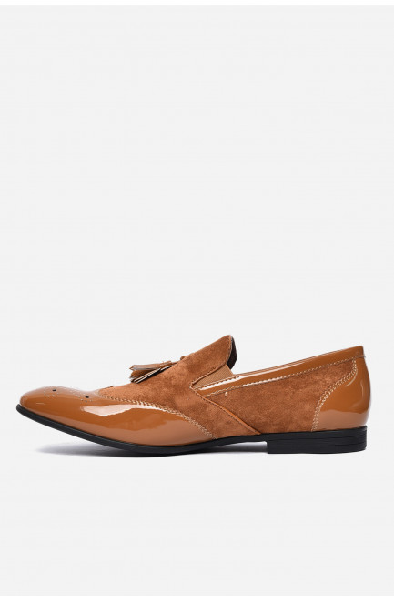 Туфли мужские светло-коричневого цвета 155745L