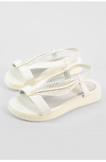 Босоножки детские белого цвета 155972L