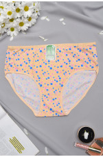 Трусы женские батальные бежевого цвета 157171L