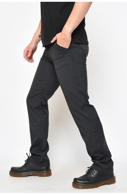 Штани чоловічі чорного кольору розмір 29 158111L