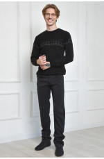 Штани чоловічі чорного кольору розмір 29 158119L