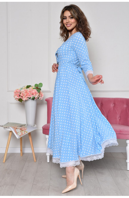 Платье женское голубого цвета размер 44-46 158217L