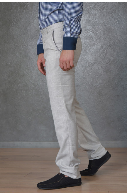 Штани чоловічі сірого кольору 158471L