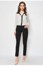 Штаны женские черного цвета размер 42 159388L