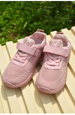 Кросівки дитячі для дівчинки рожевого кольору 159444L