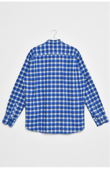 Рубашка мужская синего цвета 159834L