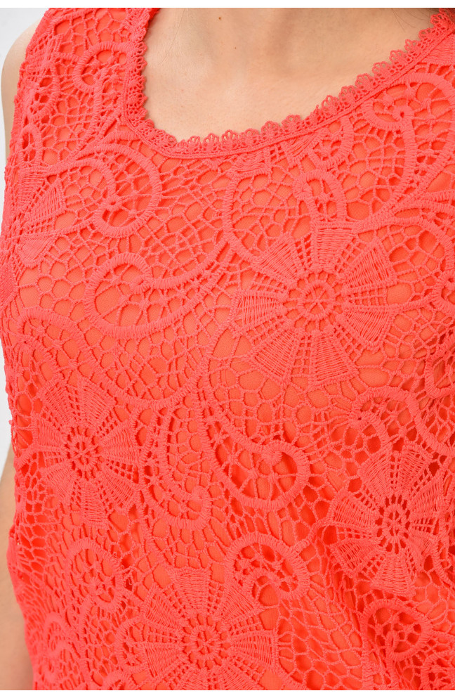 Майка женская кораллового цвета 159872L