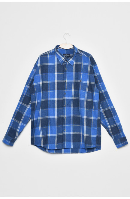 Рубашка мужская синего цвета 159875L