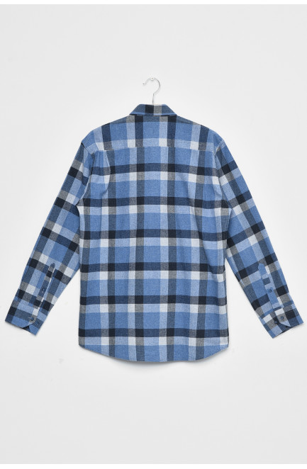 Рубашка мужская голубого цвета 159877L