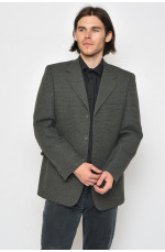 Пиджак мужской темно-серого цвета размер 48 160530L