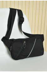 Бананка мужская черного цвета 160569L