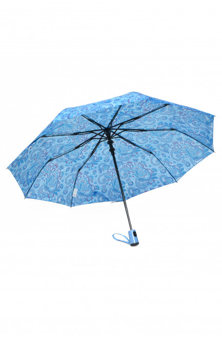 Зонт полуавтомат голубого цвета 160749L