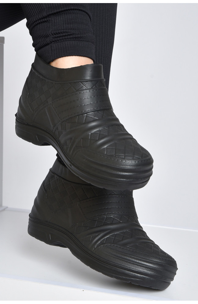 Галоши женские черного цвета 161552L