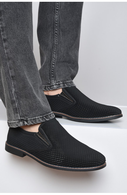 Туфлі чоловічі чорного кольору 162026L