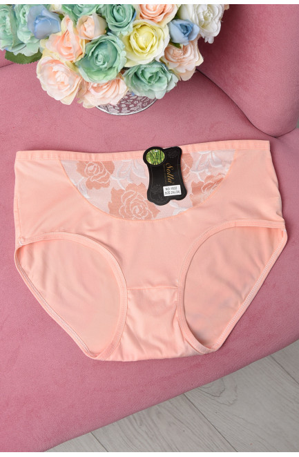 Трусы женские персикового цвета 162087L
