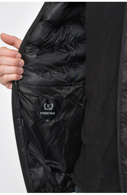 Куртка мужская демисезонная черного цвета 162579L