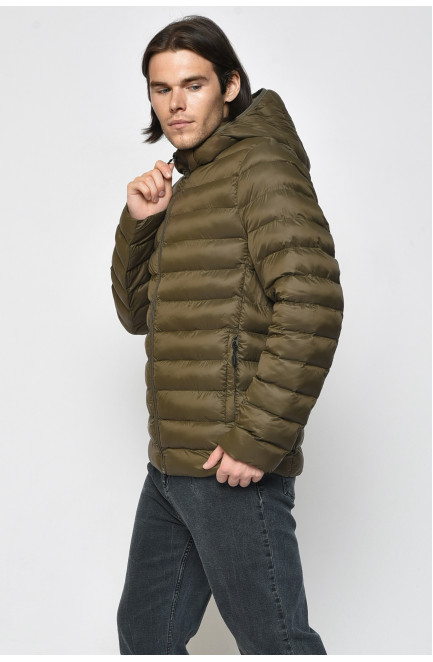 Куртка мужская демисезонная цвета хаки 162624L
