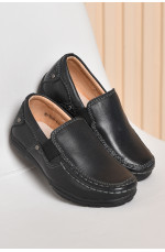 Туфли детские для мальчика черного цвета размер 26 162880L