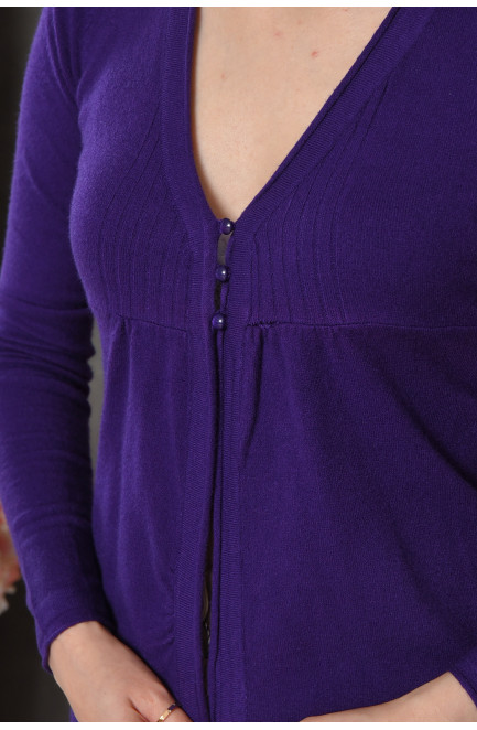 Кофта жіноча фіолетового кольору розмір 42-44 164548L
