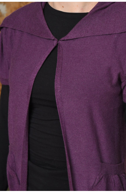Кофта женская фиолетового цвета размер 44 164560L