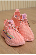 Кросівки дитячі для дівчинки рожевого кольору 164815L