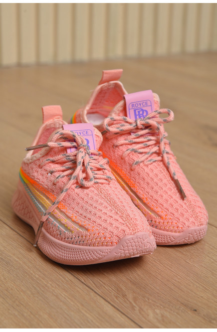 Кросівки дитячі для дівчинки рожевого кольору 164817L