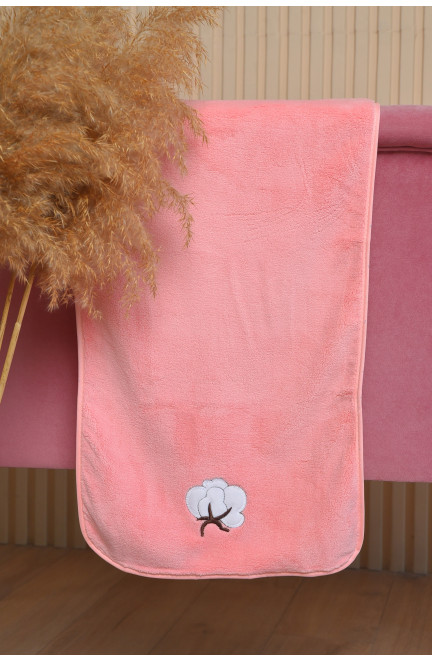 Полотенце кухонное микрофибра розового цвета 165901L