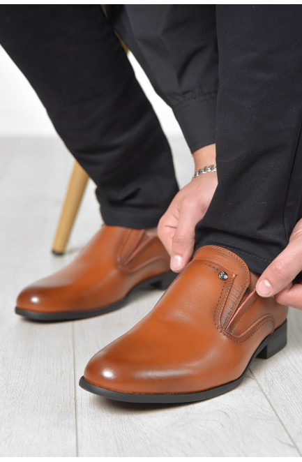Туфли мужские коричневого цвета 166218L