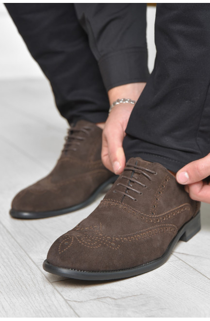 Туфли мужские коричневого цвета 166221L